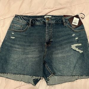Women’s Ava & Viv plus size jean shorts